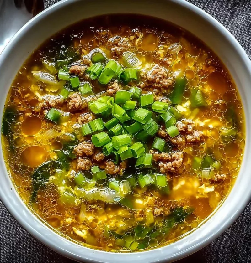Cozy Onepot Egg Roll Soup Ginger Chilly Nights