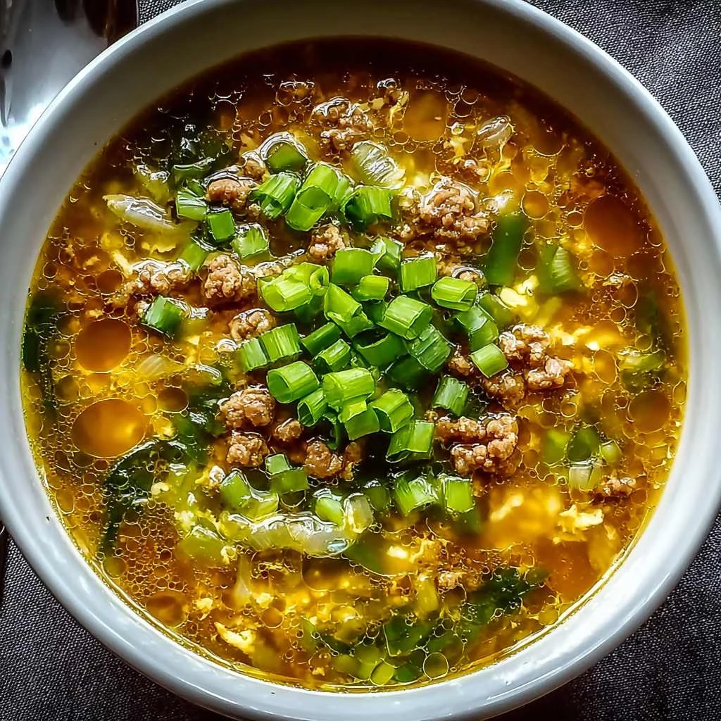 Cozy One-Pot Egg Roll Soup with Ginger for Chilly Nights