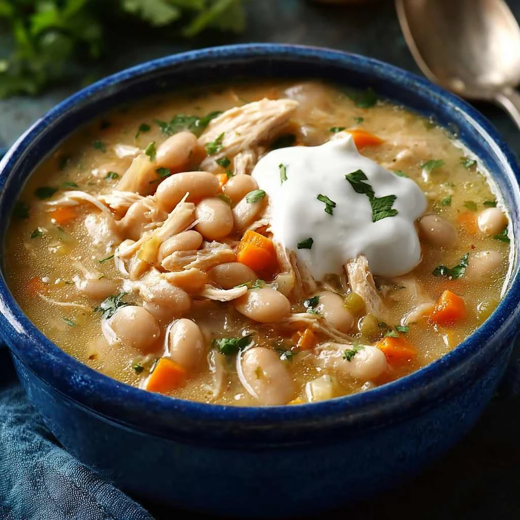 Cozy Up with Mom’s White Chicken Chili: Pure Comfort Food