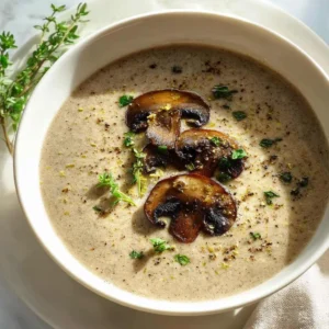 Cream of Wild Mushroom Soup: Cozy Comfort in a Bowl