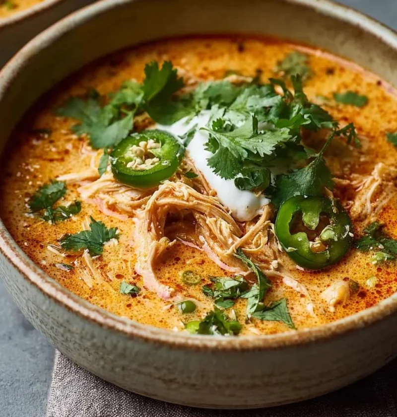 Creamy Chicken Enchilada Soup Recipe Youll Crave
