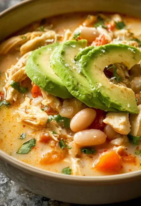 Creamy White Chicken Chili Recipe