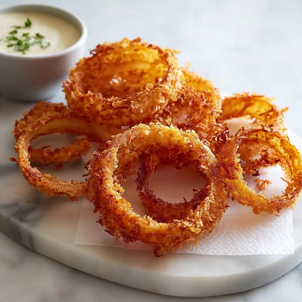 Crispy Onion Ring Chips Recipe Nofuss Crunchy Favorite