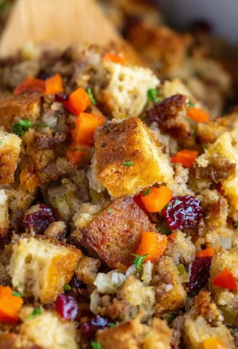 Crockpot Stuffing Sausage