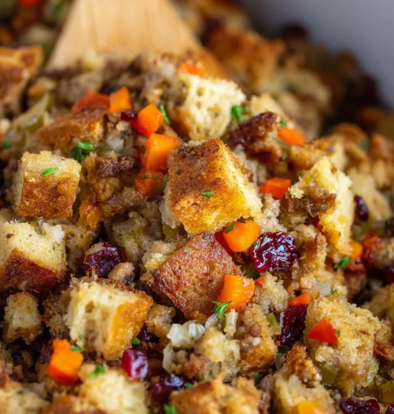 Crockpot Stuffing Sausage