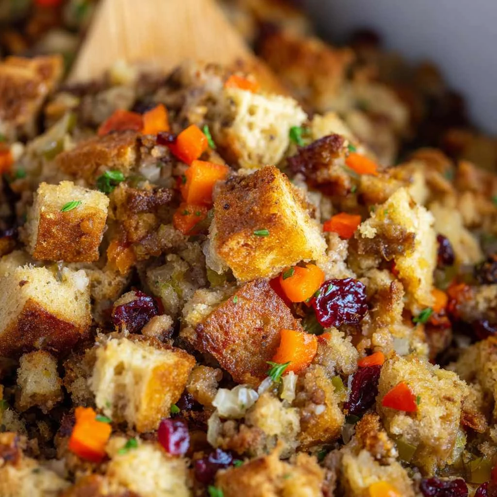 Crockpot Stuffing With Sausage