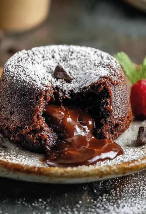 Decadent Chocolate Lava Cakes Gooey Surprise Center