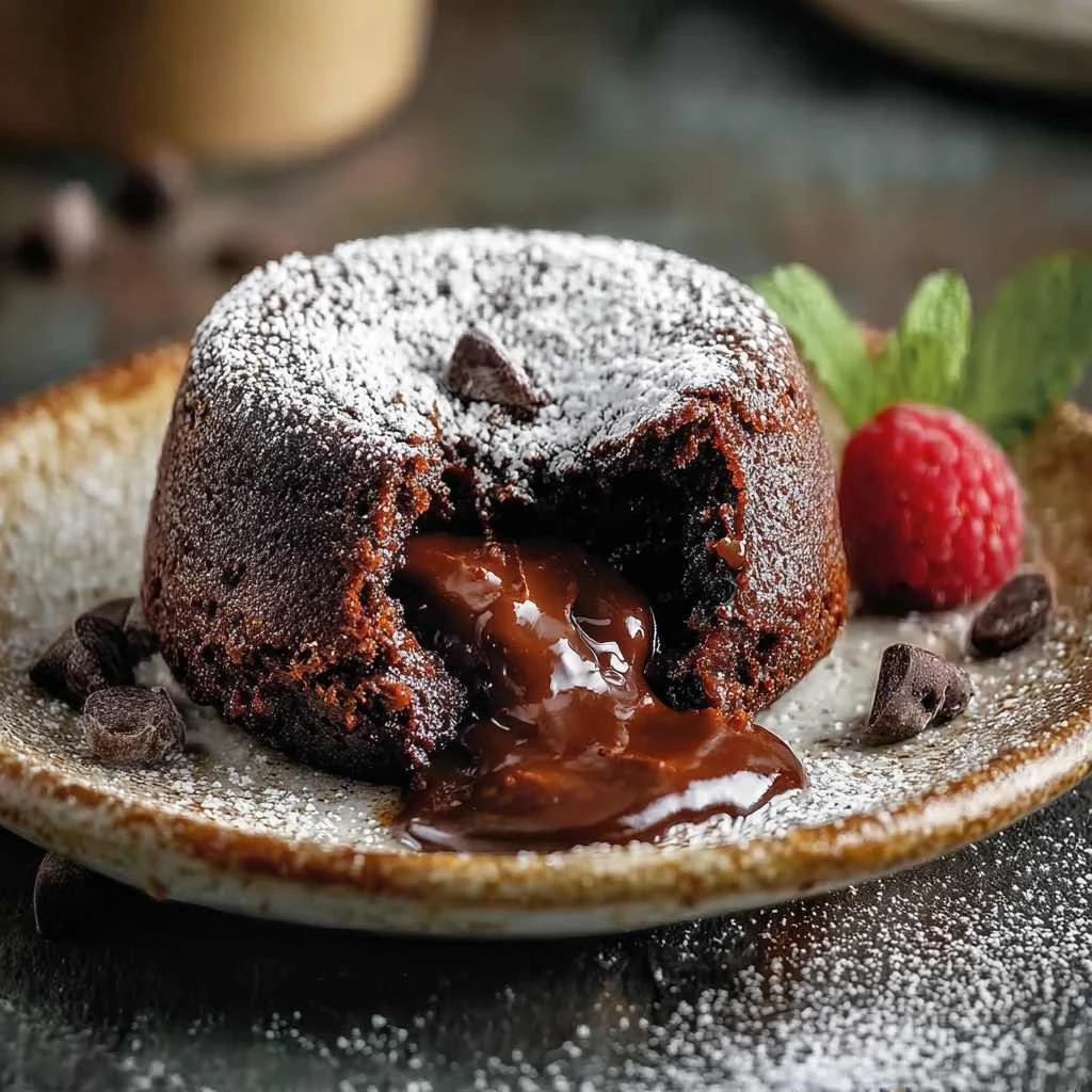 Decadent Chocolate Lava Cakes with a Gooey Surprise Center
