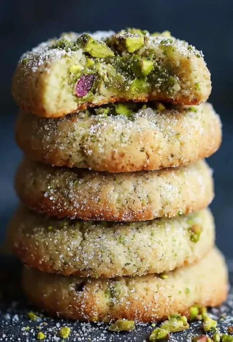 Delicious Salty Buttery Pistachio Cookies You Cant Resist