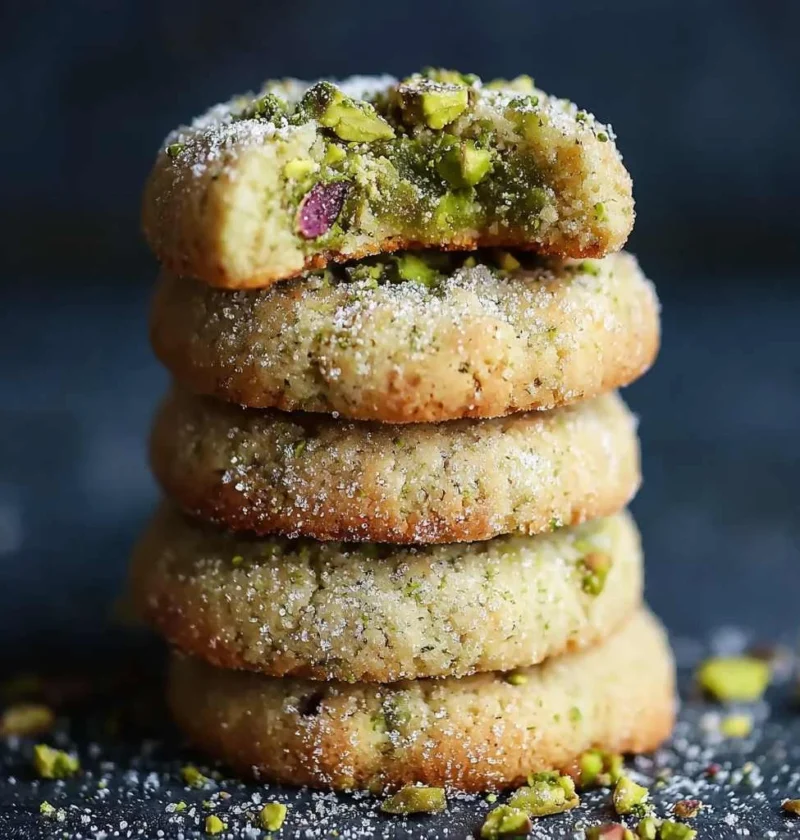 Delicious Salty Buttery Pistachio Cookies You Cant Resist