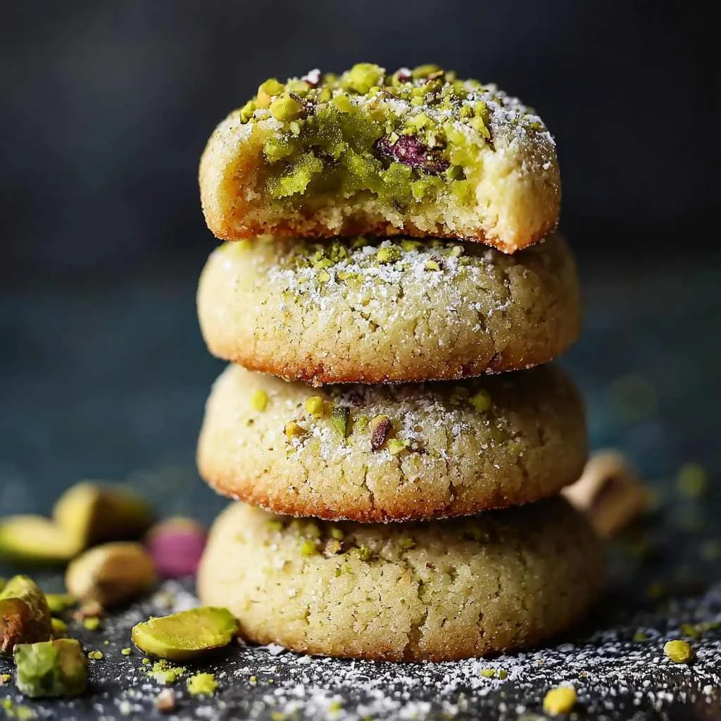 Delicious Salty Buttery Pistachio Cookies You Cant Resist