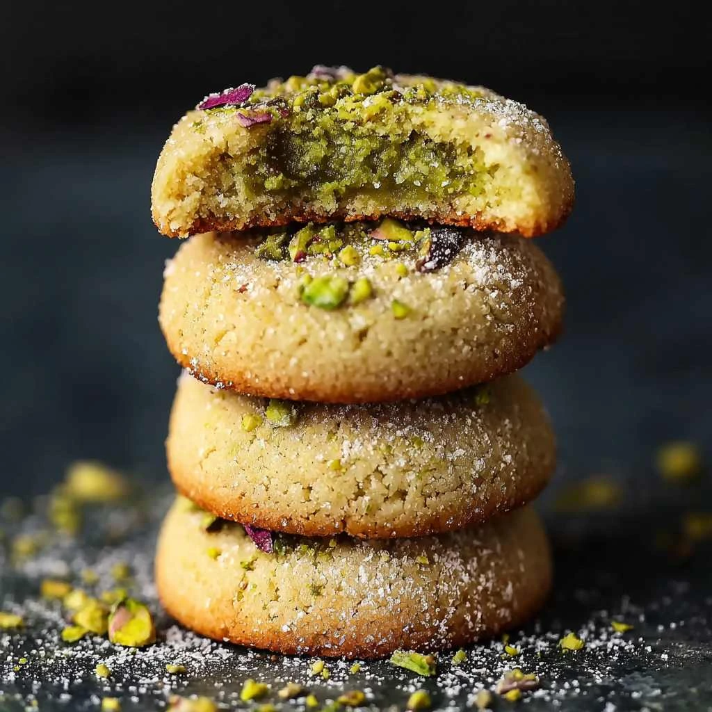 Delicious Salty Buttery Pistachio Cookies You Cant Resist