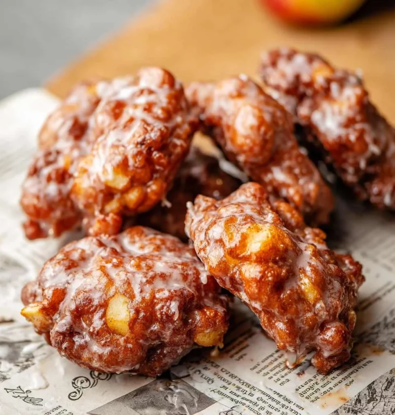 Donut Apple Fritters Bakery Style