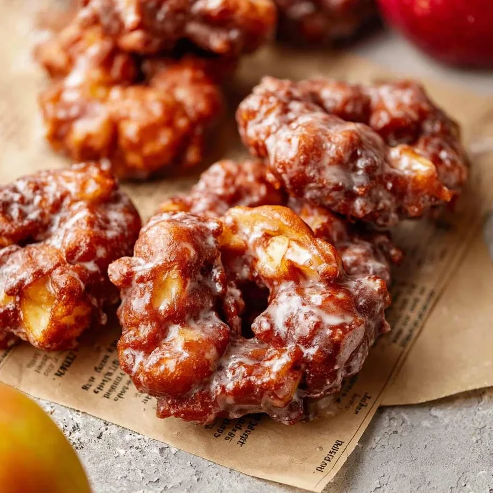 Donut Apple Fritters Bakery Style