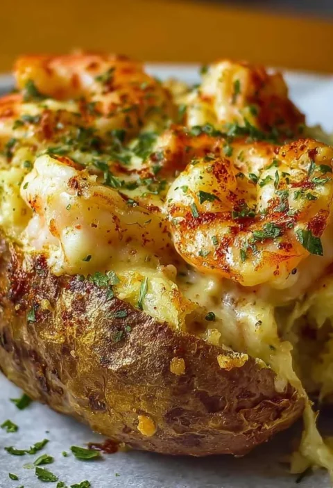 Cajun Cheesy Chicken Jacket Potato