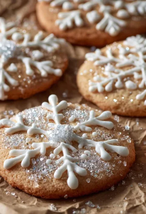 Soft Snowflake Sugar Cookies