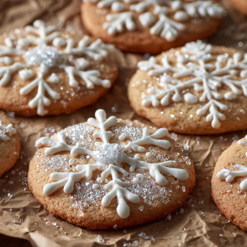Easy Soft Snowflake Sugar Cookies
