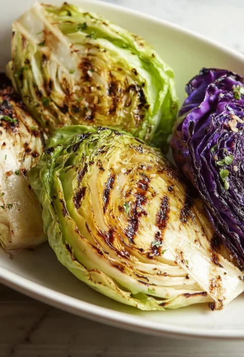 Grilled Cabbage