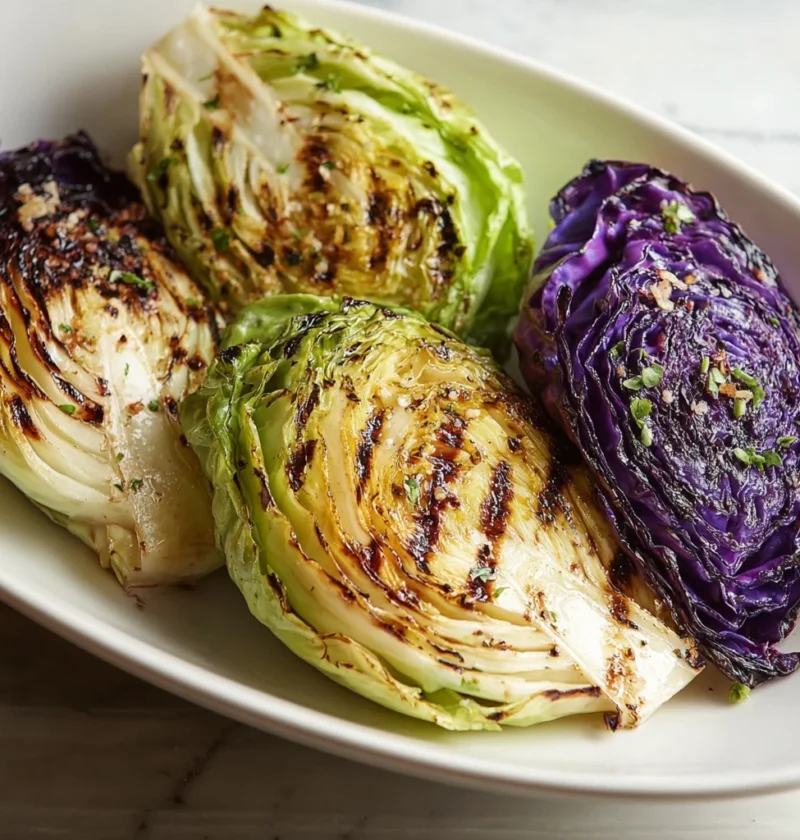Grilled Cabbage