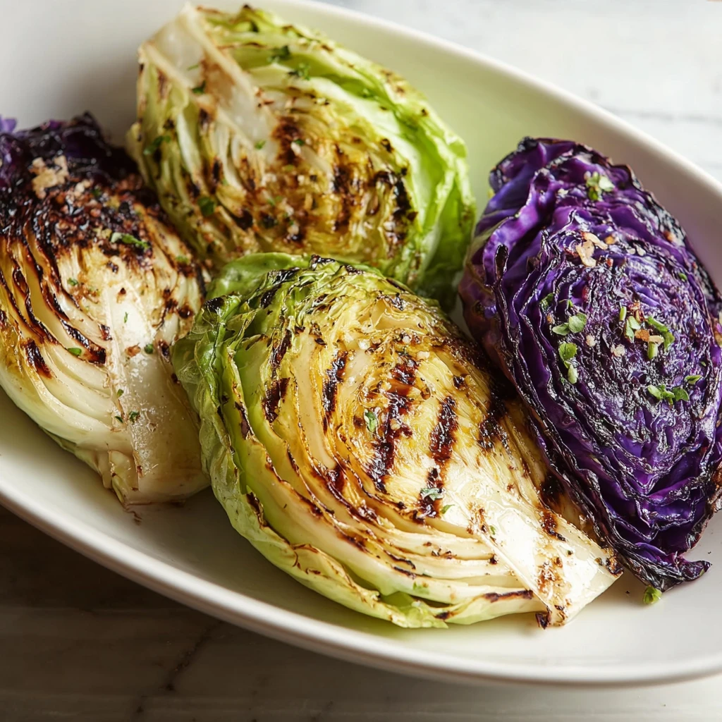 Grilled Cabbage