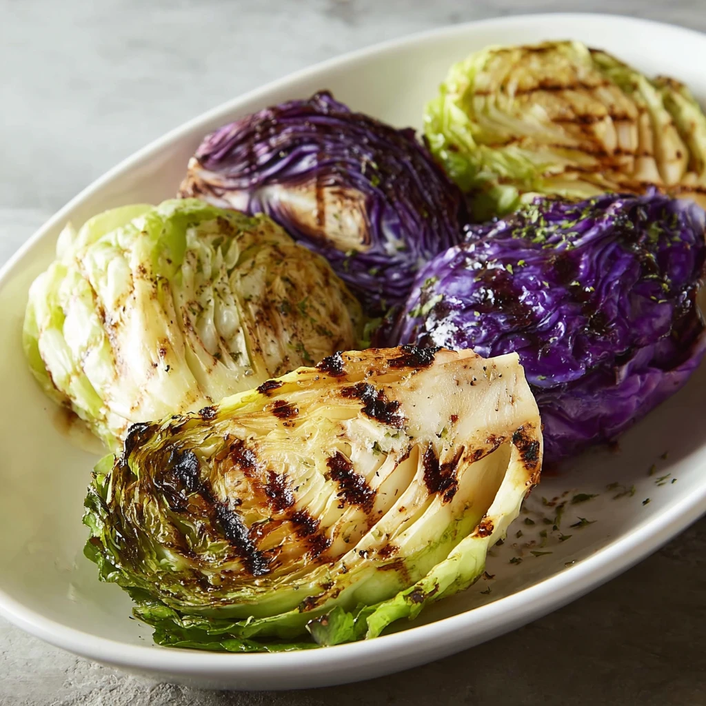 Grilled Cabbage