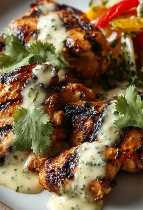 Grilled Limeorange Marinated Chicken Thighs Recipe