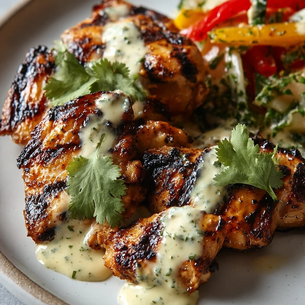 Grilled Lime-Orange Marinated Chicken Thighs Recipe