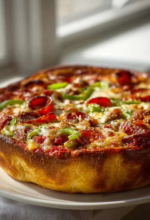 Hearty Pizza Pie Recipe Comfort Food Family Dinner