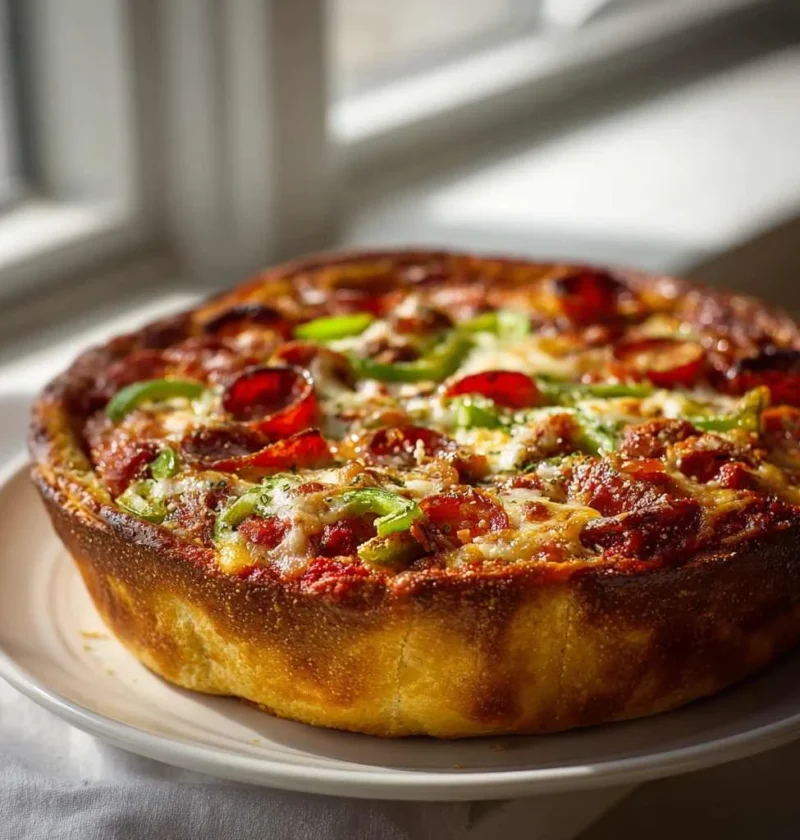 Hearty Pizza Pie Recipe Comfort Food Family Dinner