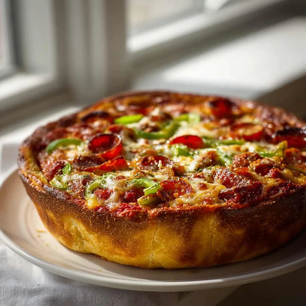 Hearty Pizza Pie Recipe: Comfort Food for Family Dinner