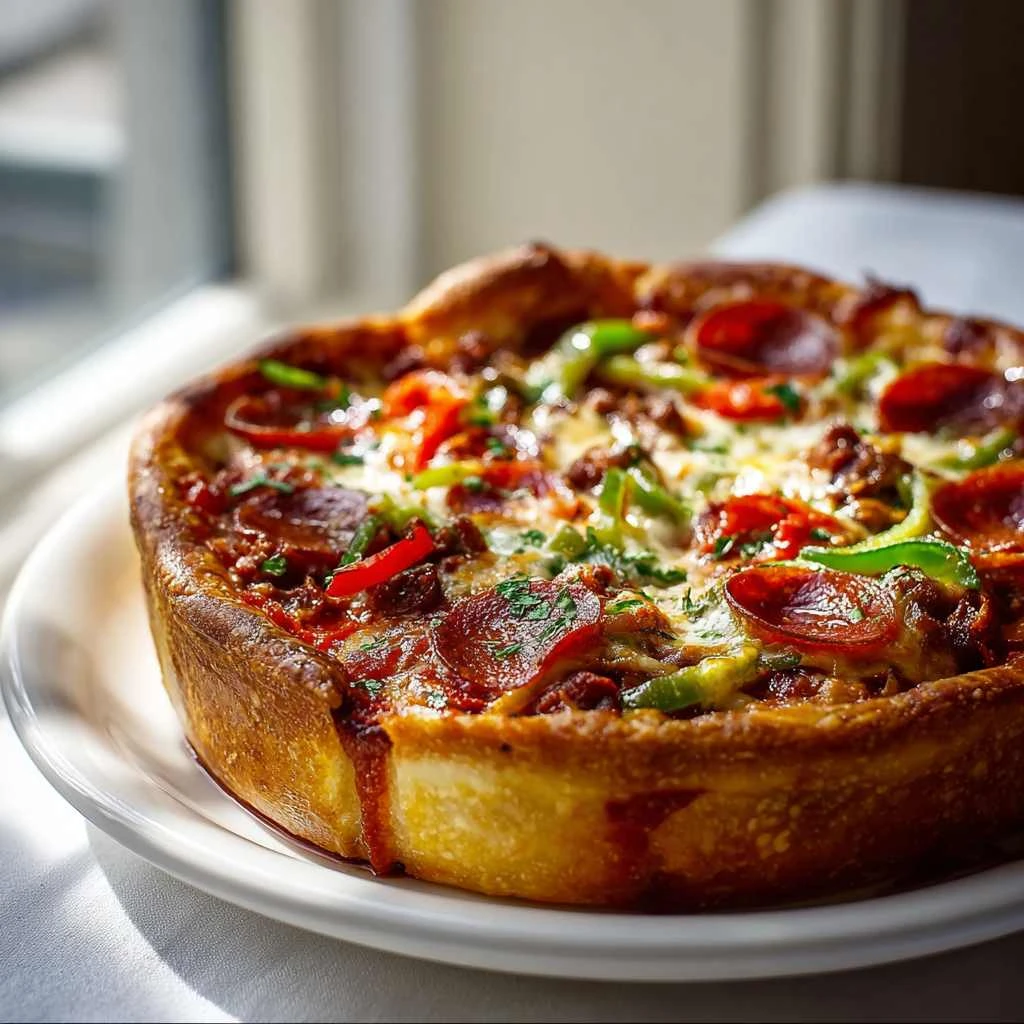 Hearty Pizza Pie Recipe Comfort Food Family Dinner