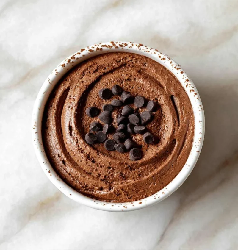 Mocha Cottage Cheese Mousse