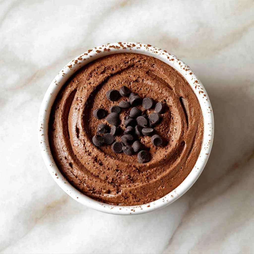 Mocha Cottage Cheese Mousse
