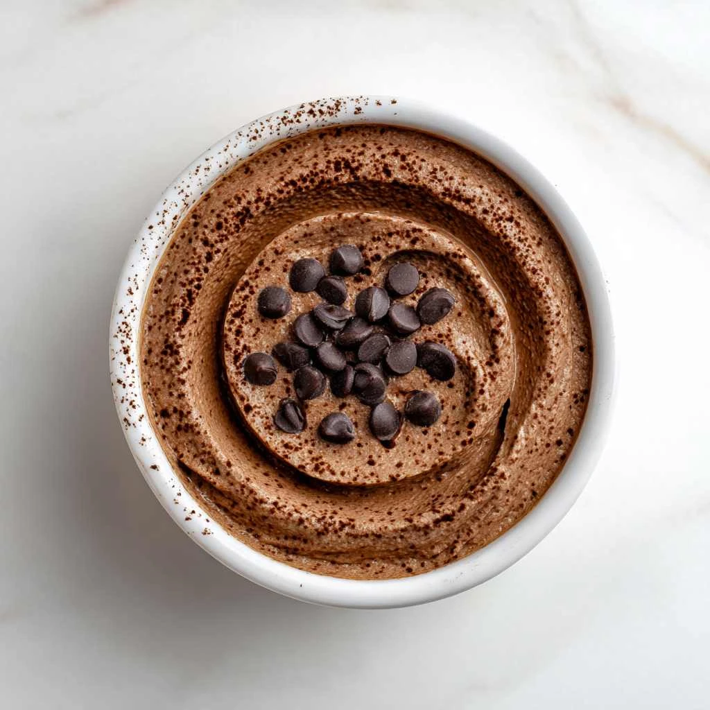 Mocha Cottage Cheese Mousse