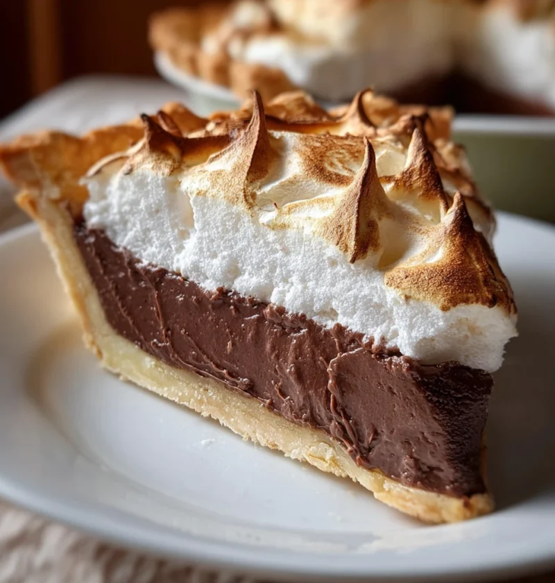 Oldfashioned Chocolate Meringue Pie