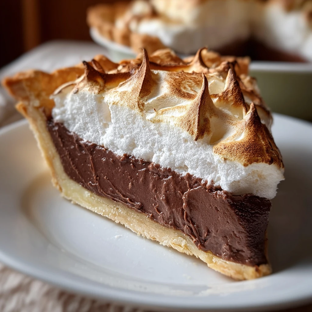 Old-Fashioned Chocolate Meringue Pie