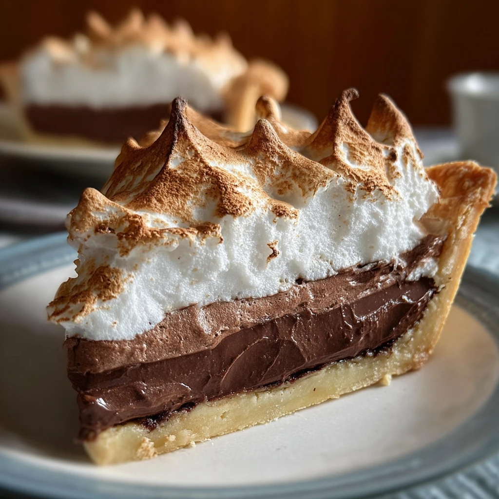Oldfashioned Chocolate Meringue Pie