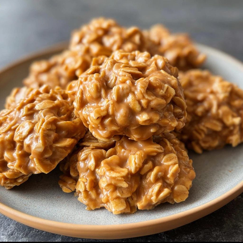 Peanut Butter No Bake Cookies