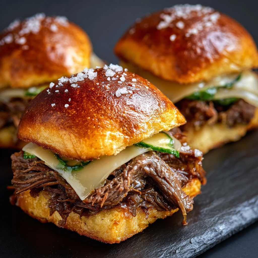 Philly Cheesesteak Sliders