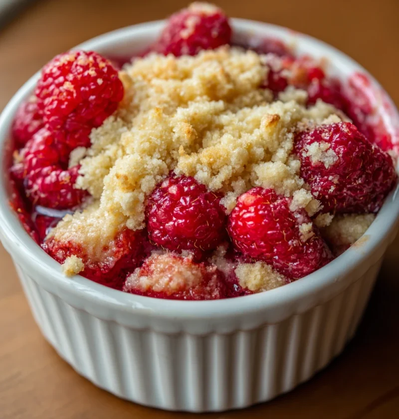 Raspberry Cobbler