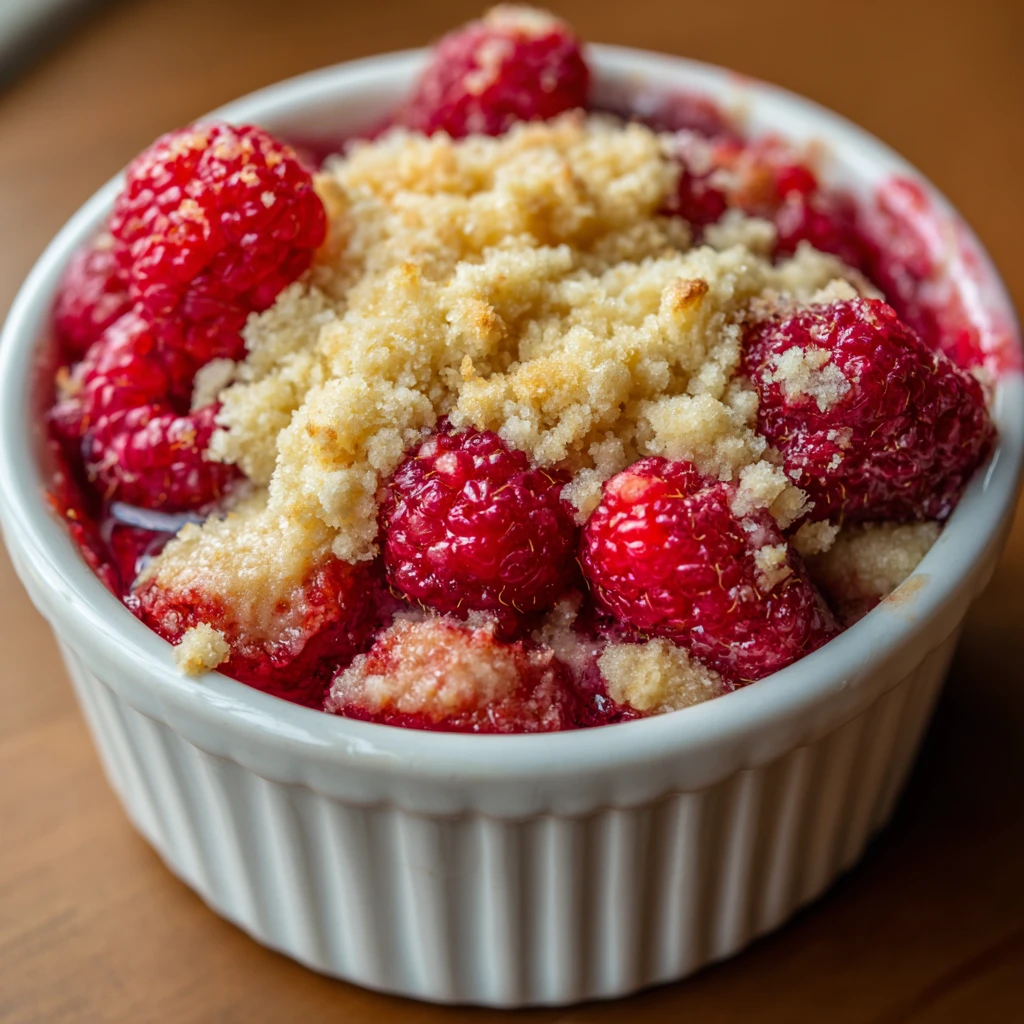 Raspberry Cobbler