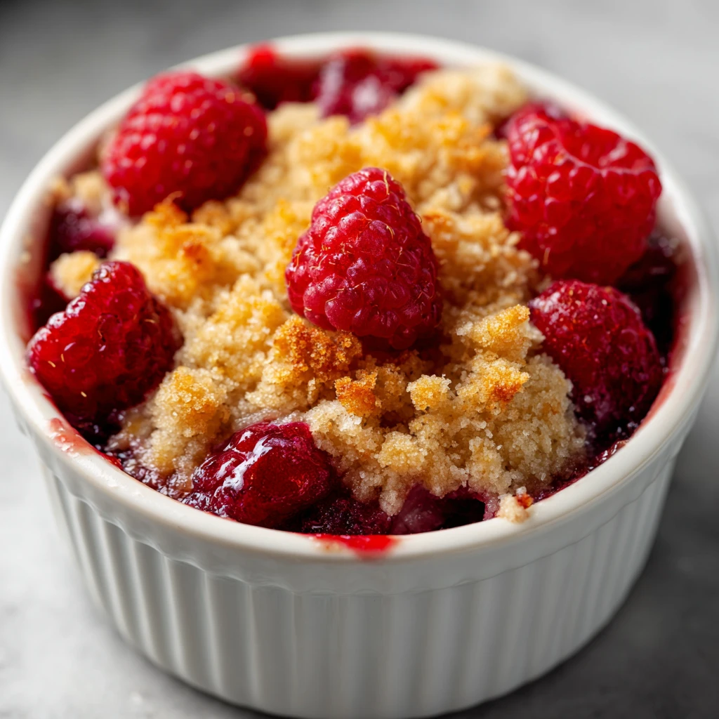 Raspberry Cobbler