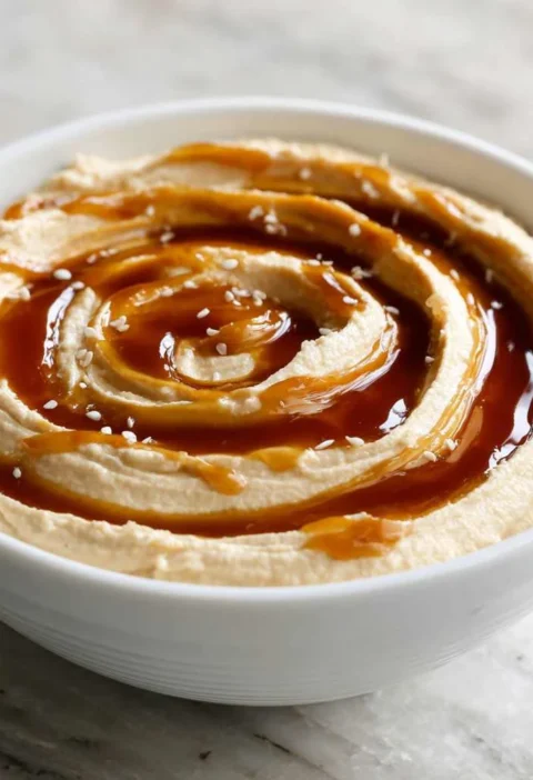 Salted Caramel Cottage Cheese Mousse