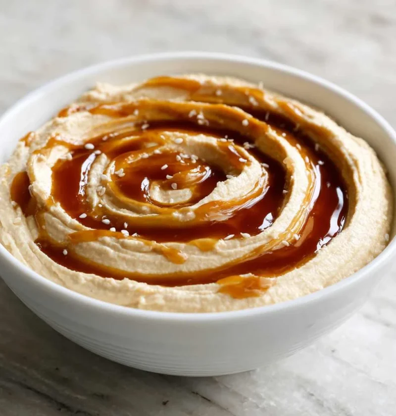 Salted Caramel Cottage Cheese Mousse