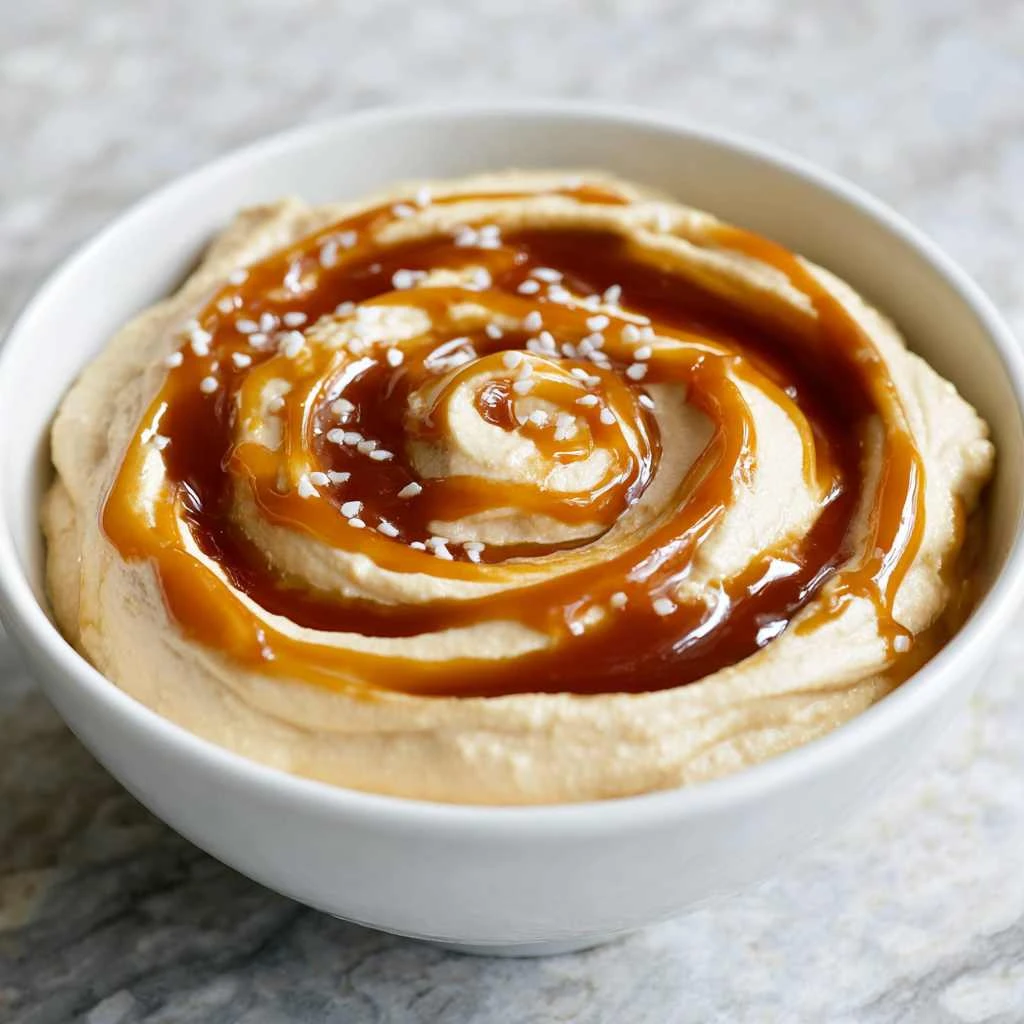 Salted Caramel Cottage Cheese Mousse