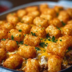 Simple and Delicious Tater Tot Casserole
