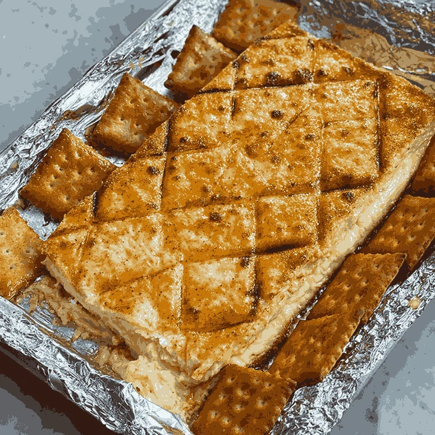 Smoked Nashville Hot Saltine Crackers