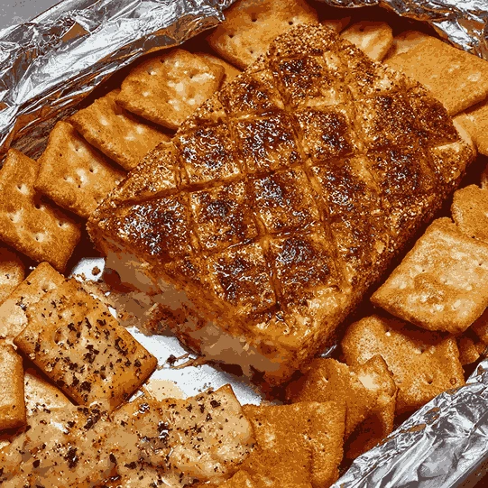 Smoked Nashville Hot Saltine Crackers