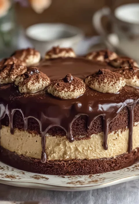 Tiramisu Cake Without Alcohol