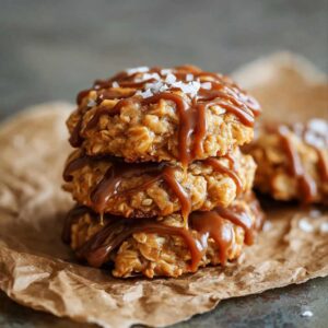 No Bake Salted Caramel Cookies Recipe for Sweet Cravings